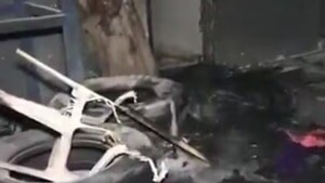 Principio de incendio en la Estación de Buses de Asunción por colilla de cigarrillo