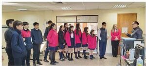 Alumnos conocieron servicios del Palacio de Justicia de Encarnación