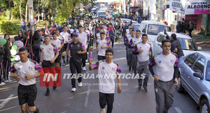 ENCARNACIÓN VIVIÓ CON EMOCIÓN EL PASO DE LA ANTORCHA PANAMERICANA
