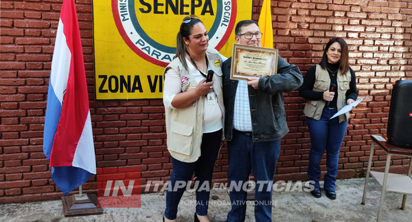 JULIO SCURA RECIBE RECONOCIMIENTO TRAS UNA DÉCADA AL FRENTE DEL SENEPA