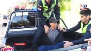 Detienen a presunto adicto en el Bañado Sur tras denuncia de polución sonora
