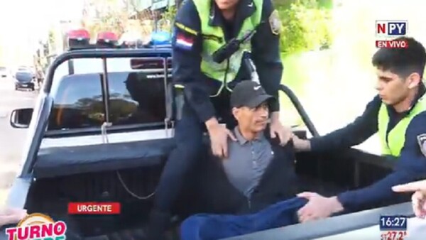 Detienen a presunto adicto en el Bañado Sur tras denuncia de polución sonora