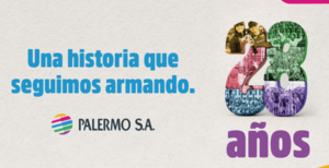¡Palermo S.A. celebra 28 años de historia! - trece