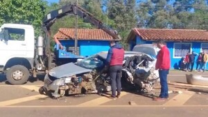 Automovilista fallece en un accidente de tránsito en Coronel Bogado