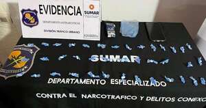 La Nación / Allanan viviendas en Luque y detienen a dos personas con dosis de cocaína