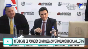 Interventor de la Municipalidad de Asunción comprueba superpoblación de planilleros