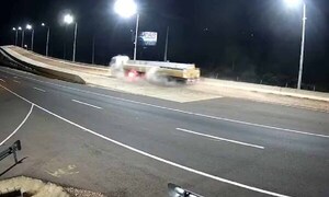 Rampa de frenado suma otro logro al evitar accidente de camión en Pedrozo – Prensa 5
