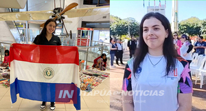 JOSEFINA ARRÚA SUEÑA CON UNA MEDALLA PARA PARAGUAY