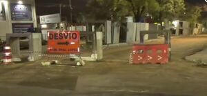 Obras, desvíos y tránsito complicado sobre la avenida Mariscal López - SNT