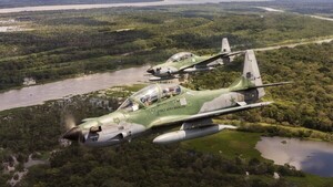 Con Super Tucano interceptan vuelos irregulares durante cumbre del BRICS en Río de Janeiro