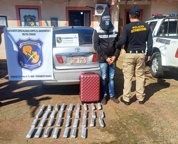 Cae “mula” con más de 14 kilos de marihuana tipo hachís en CDE - La Clave