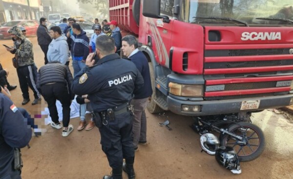 Muere joven que viajaba como acompañante a bordo de una motocicleta