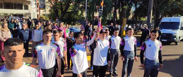 Antorcha Panamericana recorre Itapúa: deporte y descentralización - La Tribuna