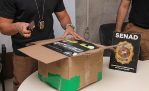 Más de 2 kilos de marihuana en encomiendas de equipo de soldadura