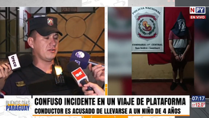 ¿Lo olvidaron? Detienen a conductor de plataforma por llevarse al hijo de su pasajera