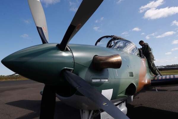 Super Tucanos pueden detectar vuelos ilícitos pero no derribar aeronaves - Nacionales - ABC Color