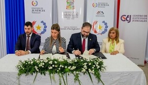 Consolidan alianza para el acceso descentralizado a la justicia en Paraguarí - .::Agencia IP::.