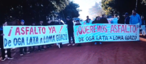 Aguardan avances en el proyecto de asfalto entre Borja y Mbuyapey