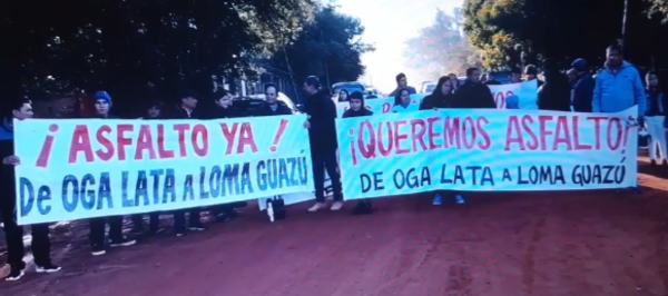 Aguardan avances en el proyecto de asfalto entre Borja y Mbuyapey