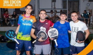 Coronel Oviedo vibra con la tercera edición del Torneo Nacional de Pádel Teletón - OviedoPress