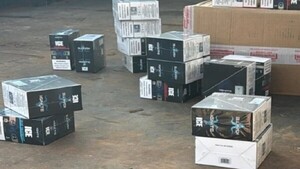 Interceptan camión con 4.600 vapes en Foz de Yguazú