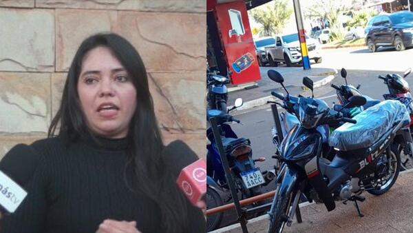 Entre lágrimas: Humilde mujer denuncia el hurto de su motocicleta nueva en Encarnación