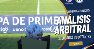 El análisis arbitral del primer capítulo del Clausura | Asociación Paraguaya de Fútbol