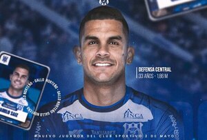 Versus / El colombiano Juan Camilo Saiz es presentado en su nuevo equipo del fútbol paraguayo