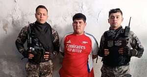 La Nación / Capturan a Bizcocho, líder de banda delictiva