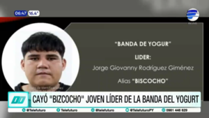 Detienen a “Bizcocho” líder de la banda Yogurt, usaba niños para delinquir en la Chacarita