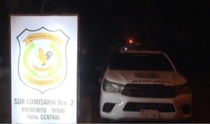Personal policial hiere a presunto asaltante