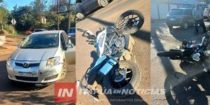  POLICÍA SUFRIÓ FRACTURA TRAS SER EMBESTIDO POR UN AUTOMÓVIL 