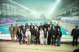 Paraguay inaugura centro acu谩tico ol铆mpico para los Panamericanos Junior 2025
