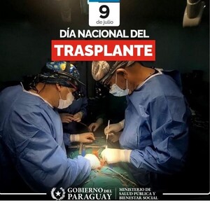 Conmemoran Día Nacional del Trasplante en Paraguay, con 305 personas en lista de espera - .::Agencia IP::.