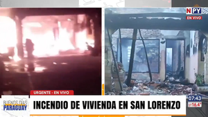 Una cotorra muere en voraz incendio de vivienda en San Lorenzo - Ñemby