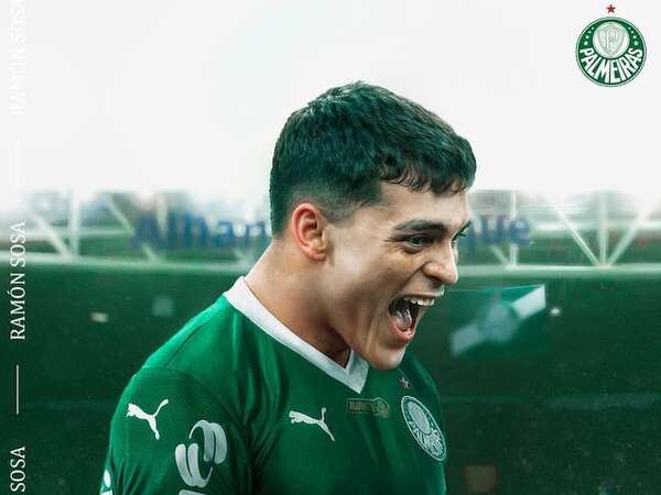 Ramón Sosa fue presentado en el Palmeiras de Gustavo Gómez - Fútbol Internacional - ABC Color