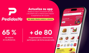 PedidosYa realiza la mayor innovación técnica y de diseño de su historia para mejorar la experiencia del usuario.