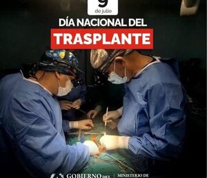 Día Nacional del Trasplante en Paraguay con 305 personas en lista de espera