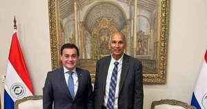 La Nación / Candidato de Guyana a director general del IICA se reúne con el canciller paraguayo en Asunción