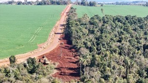 Obras del MOPC en el tramo Juan E. O’Leary – San Cristóbal en Alto Paraná, es valorada por autoridades de la región - Noticiero Paraguay