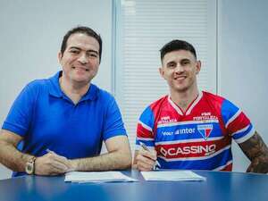 Adam Bareiro a Fortaleza: “Es como vestir la camiseta de Paraguay” - Fútbol Internacional - ABC Color