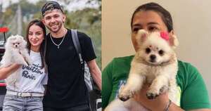 La Nación / La perrhija de Enciso se portó mal y Melissa Cardona reaccionó así