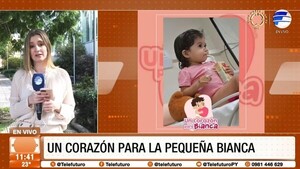 Un corazón para la pequeña Bianca