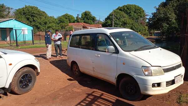 Recuperan vehículo con orden de búsqueda e incautación en Ciudad del Este - «TVS DIGITAL»