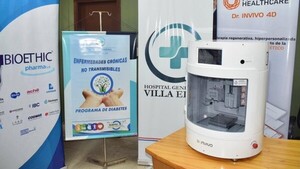 Villa Elisa incorpora moderno equipo para tratar úlceras crónicas