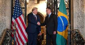 La Nación / Trump amenaza a Brasil con aranceles del 50 % en represalia por cómo trata a Bolsonaro