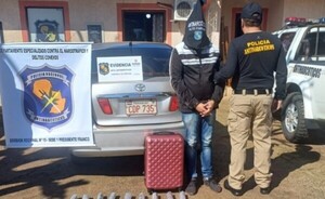 Procesan a joven por tenencia y transporte de estupefaciente