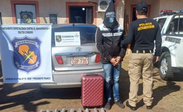 Procesan a joven por tenencia y transporte de estupefaciente