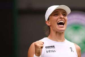 Swiatek alcanza por primera vez las semifinales de Wimbledon  - Polideportivo - ABC Color