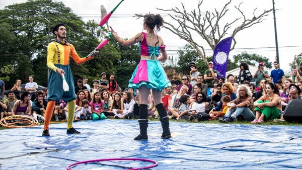Japuka, cuatro días de circo y sonrisas en Alto Paraná